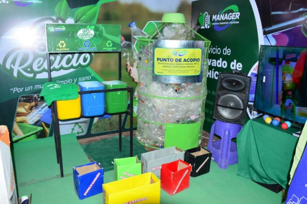 Importancia del reciclaje promovida por la empresa Manager