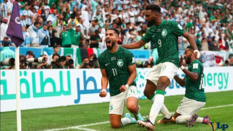 Arabia Saudita derrota a Argentina en la Copa del Mundo