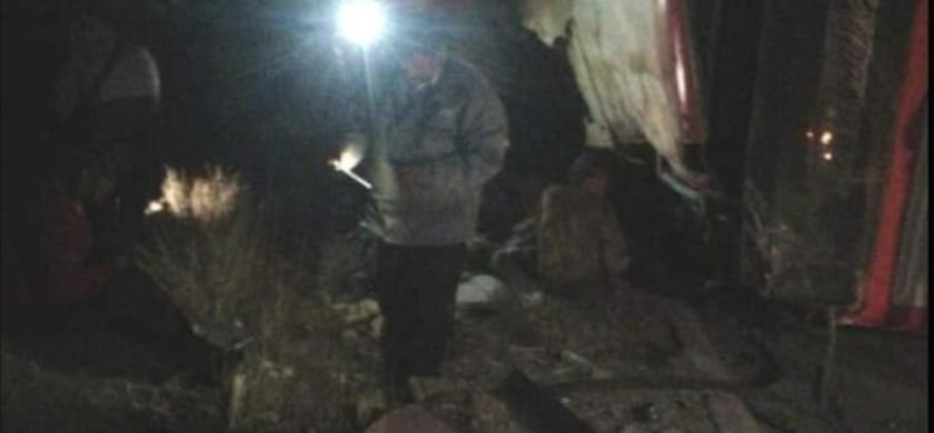Accidente de tránsito en Tarija con un muerto y 25 heridos