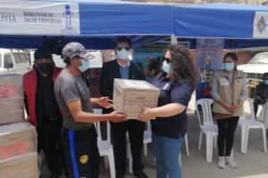 Canastas de alimentos para pacientes con tuberculosis