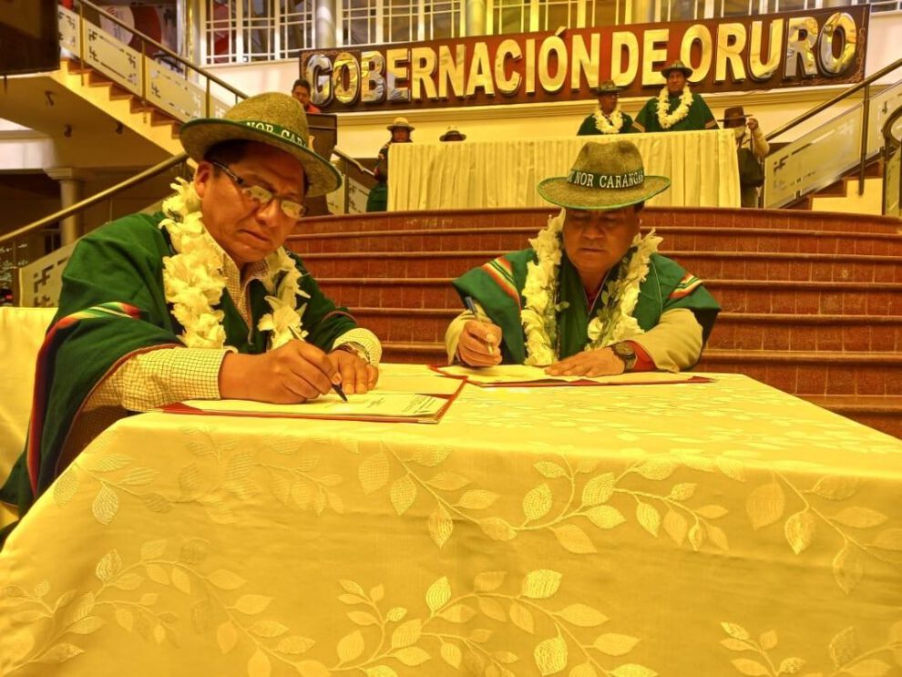 Electrificación en Huayllamarca con inversión de 8,1 millones de bolivianos