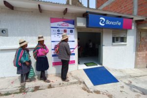 Banco FIE oficina externa en el municipio Poroma