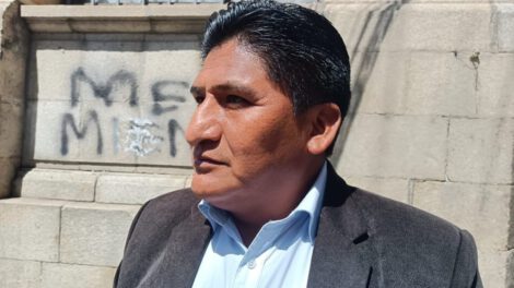 Censo: Jefe de Bancada del MAS, Andrés Flores