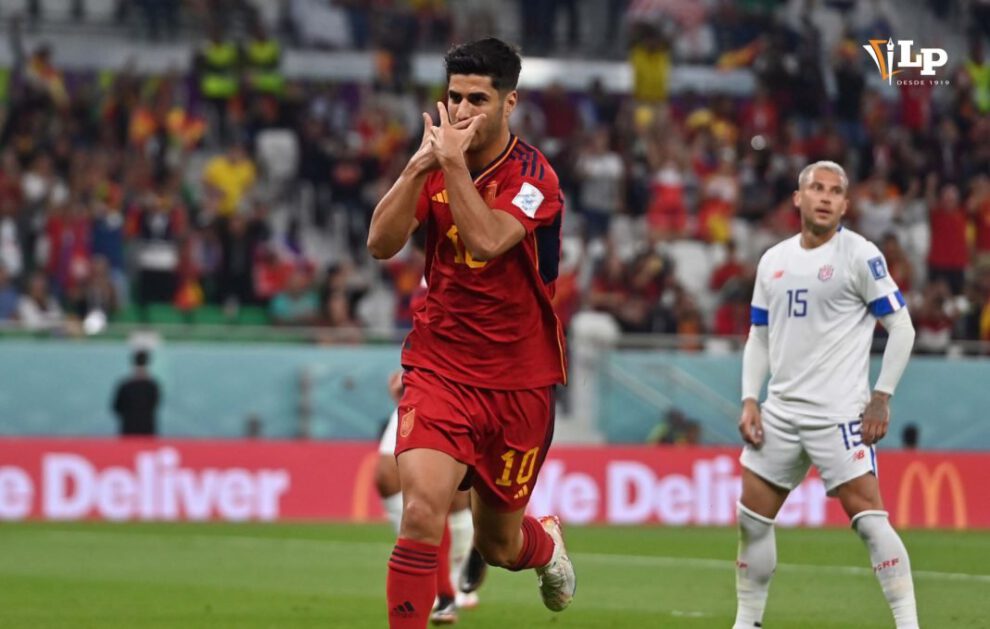Debut de la selección española en la Copa Mundial de Fútbol Qatar 2022