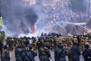 Caso Senkata y Sacaba: policías en Huayllani