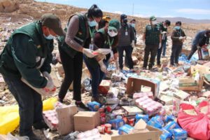 Productos decomisados por contrabando en el país