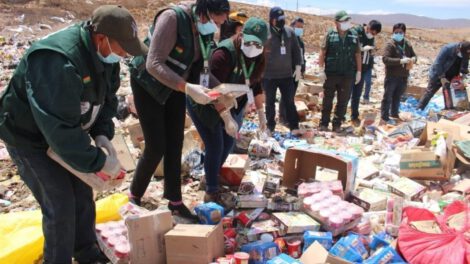 Productos decomisados por contrabando en el país