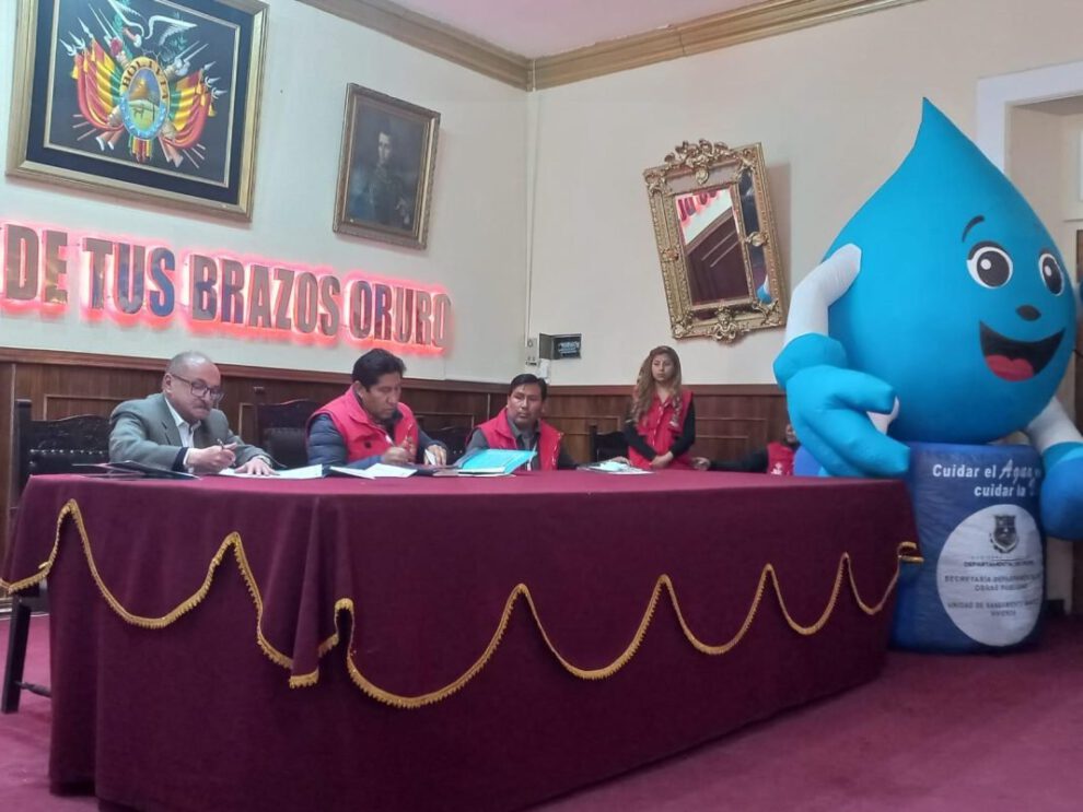 Pozos subterráneos Oruro para garantizar agua potable