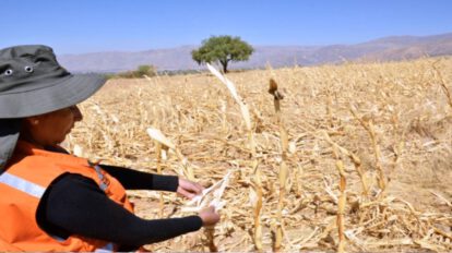 Sequía en Bolivia debido al fenómeno La Niña