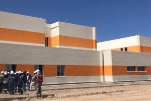 Inauguración hospital nuevo en Challapata
