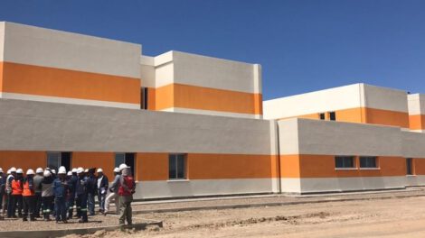 Inauguración hospital nuevo en Challapata