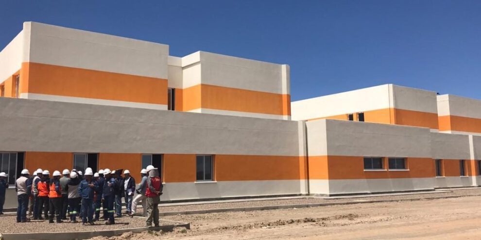 Inauguración hospital nuevo en Challapata