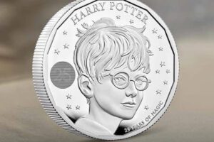 Harry Potter en monedas británicas