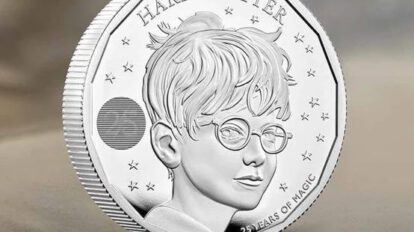 Harry Potter en monedas británicas