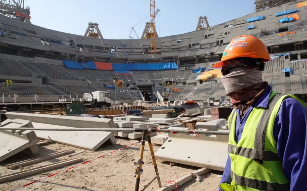 Trabajadores migrantes en Qatar