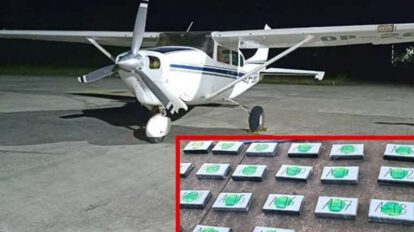 Incautan avioneta con cocaína en el Chapare