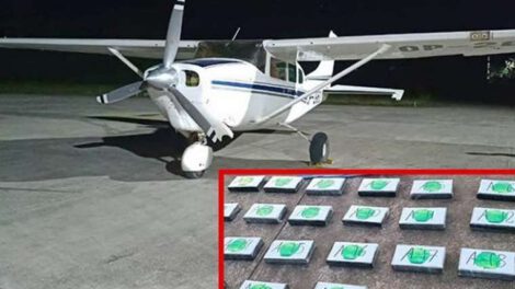 Incautan avioneta con cocaína en el Chapare