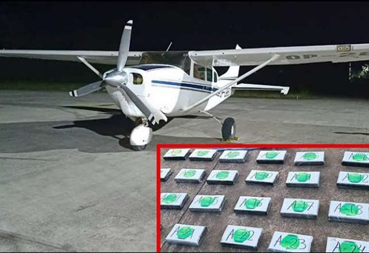 Incautan avioneta con cocaína en el Chapare