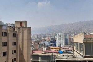 Contaminación del aire en La Paz
