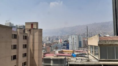 Contaminación del aire en La Paz