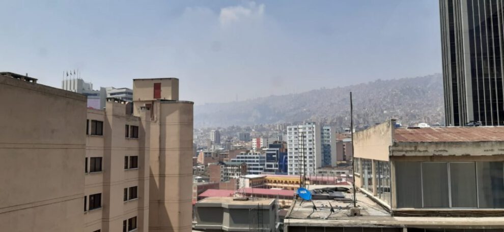 Contaminación del aire en La Paz