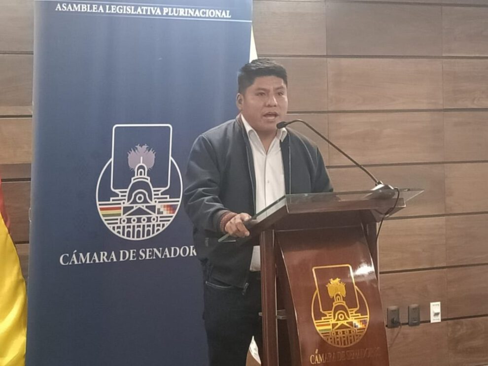 Senador Loza aclara que la Ley del Censo no fue aprobada por el MAS