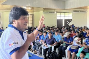Evo Morales llama traidores a quienes apoyaron la Ley del Censo