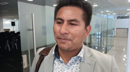 Diputado Gualberto Arispe discute la Ley del Censo