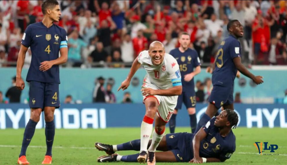Francia derrota Túnez en la Copa Mundial de Fútbol Qatar 2022