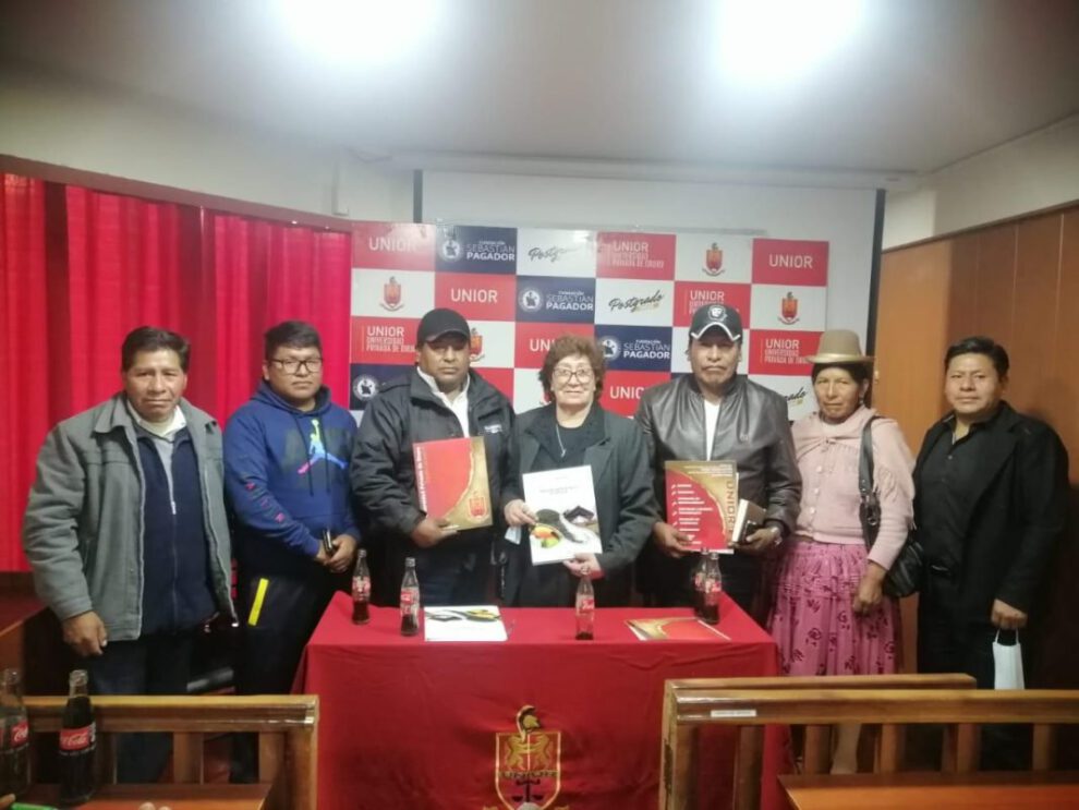 Convenio Unior Mancomunidad Minera para pasantías en Oruro