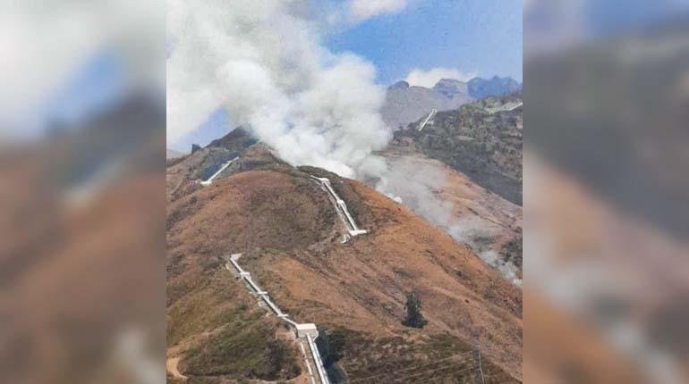 Incendios en Tunari