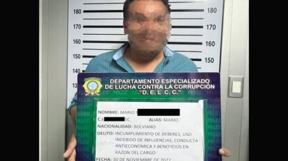 Aprehenden por corrupción a un estrecho colaborador del exalcalde Mario Cronenbold