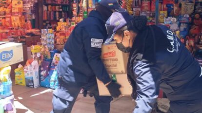 Uso desmedido de aceras en Oruro