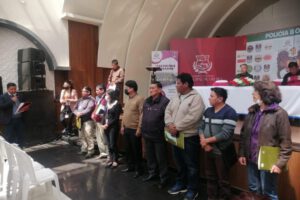 Consejo Municipal de Seguridad Ciudadana en Oruro