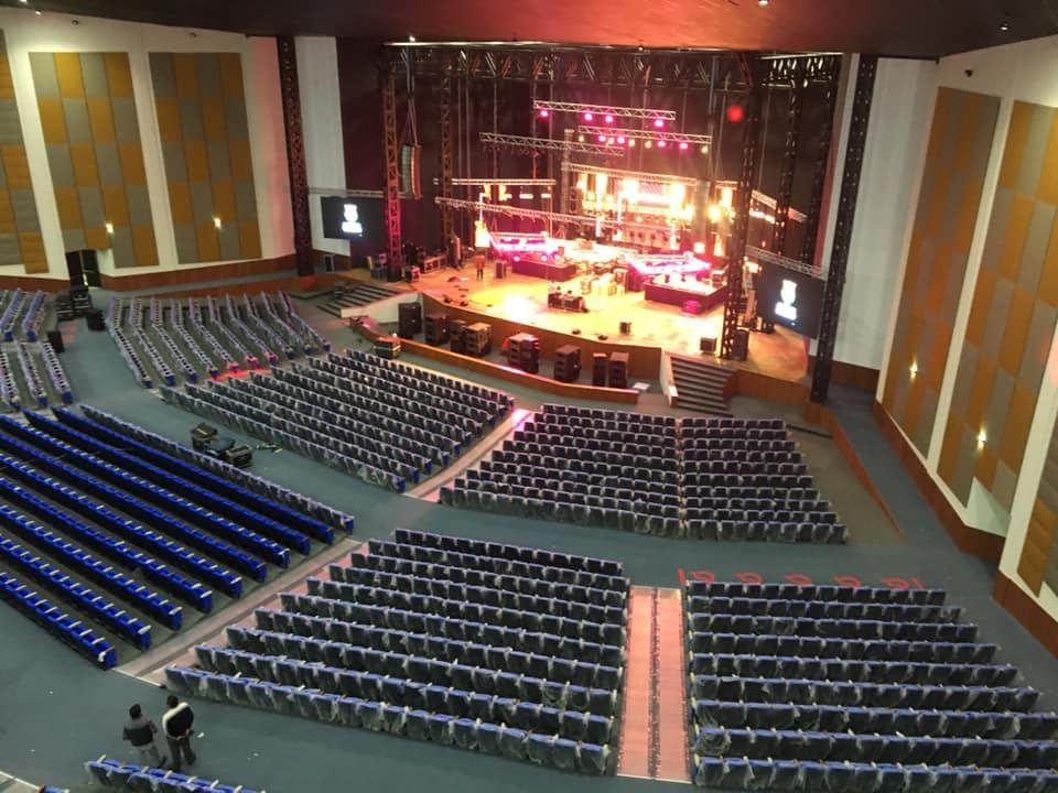 Inspección al Teatro Internacional Oruro para el Festival Nacional de la Canción Boliviana