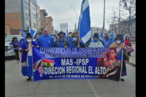 Congreso del MAS en El Alto