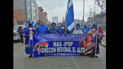 Congreso del MAS en El Alto