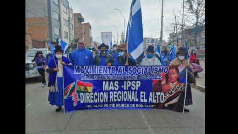 Congreso del MAS en El Alto
