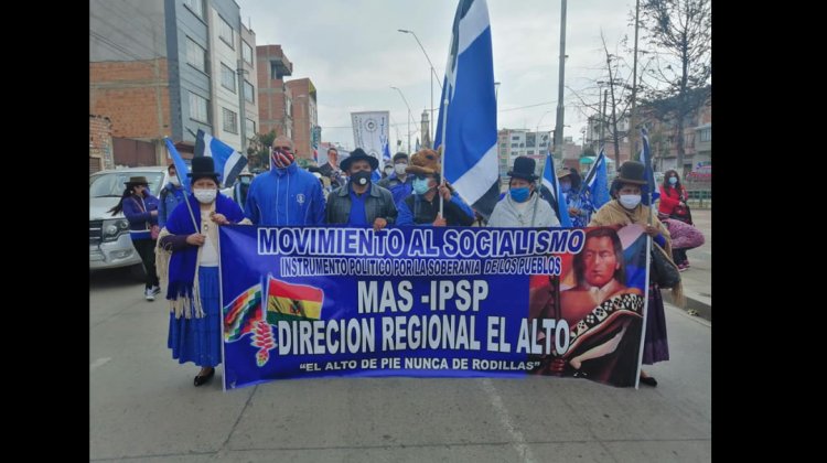 Congreso del MAS en El Alto