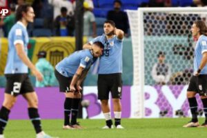 Uruguay muere en la orilla en la Copa Mundial