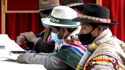 Elección de Qulqi Kamachi en Salinas
