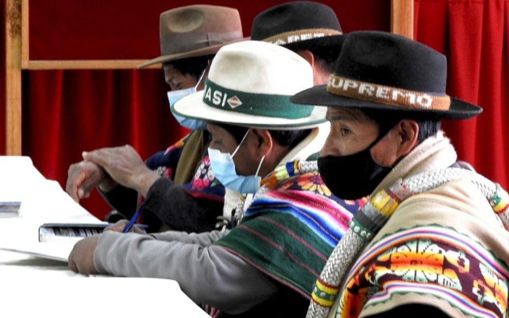 Elección de Qulqi Kamachi en Salinas