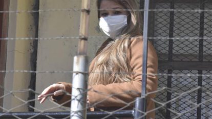 Jeanine Añez en la cárcel de Miraflores