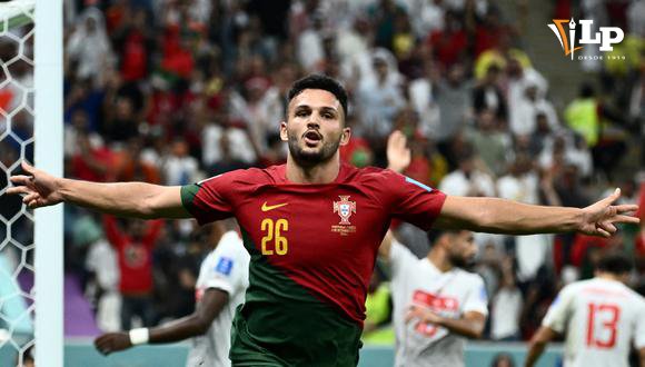 Triplete de Ramos en el triunfo de Portugal ante Suiza