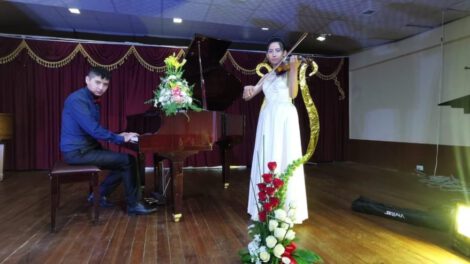 Recital de graduación de Fernanda y Abel en el Instituto de Formación Artística