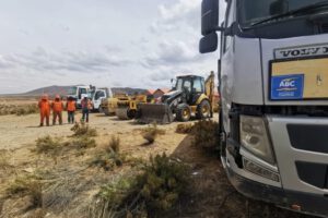 El plan de lluvias en Oruro con inversión de ABC
