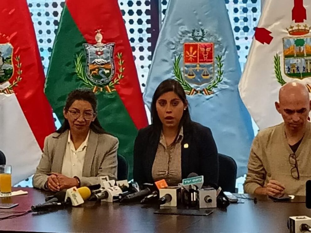 La senadora de Comunidad Ciudadana, Andrea Barrientos, habla sobre el PGE 2023