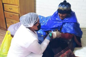 Anciana se encuentra refugiada en la Casa del Adulto Mayor