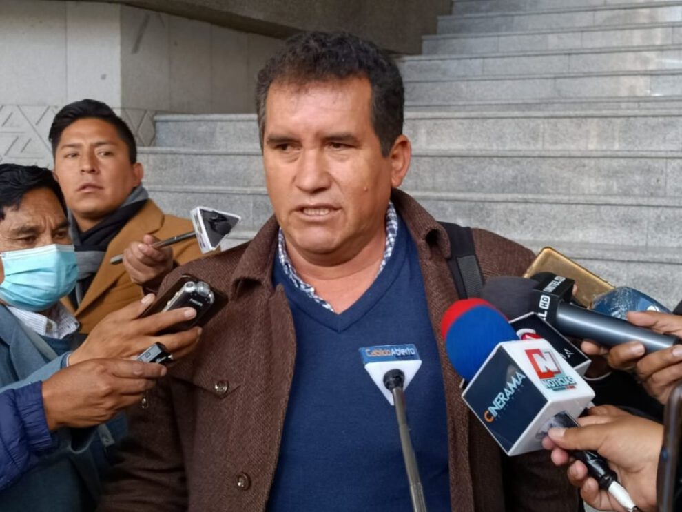 El diputado del MAS, Jhonny Pardo, habla sobre el PGE 2023