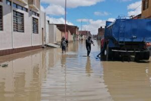 Plan de contingencia por temporada de lluvias en Oruro